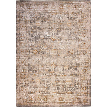 Louis De Poortere Antiquarian Ushak 8884 Suleiman Grey Washable Polyester Flatweave Eco-Rug-Louis De Poortere-Rug Love - The Most Loved Rug Store